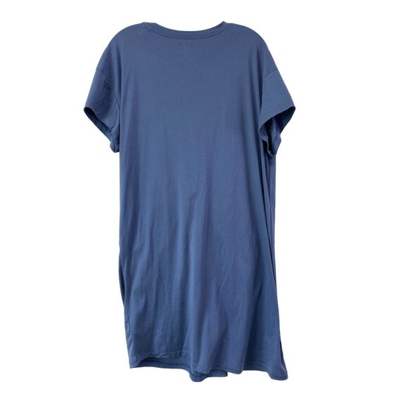 Gap Knot Waist Mini T-Shirt Tunic Dress Size L Twist Front Athletic Gorpcore - Picture 7 of 7